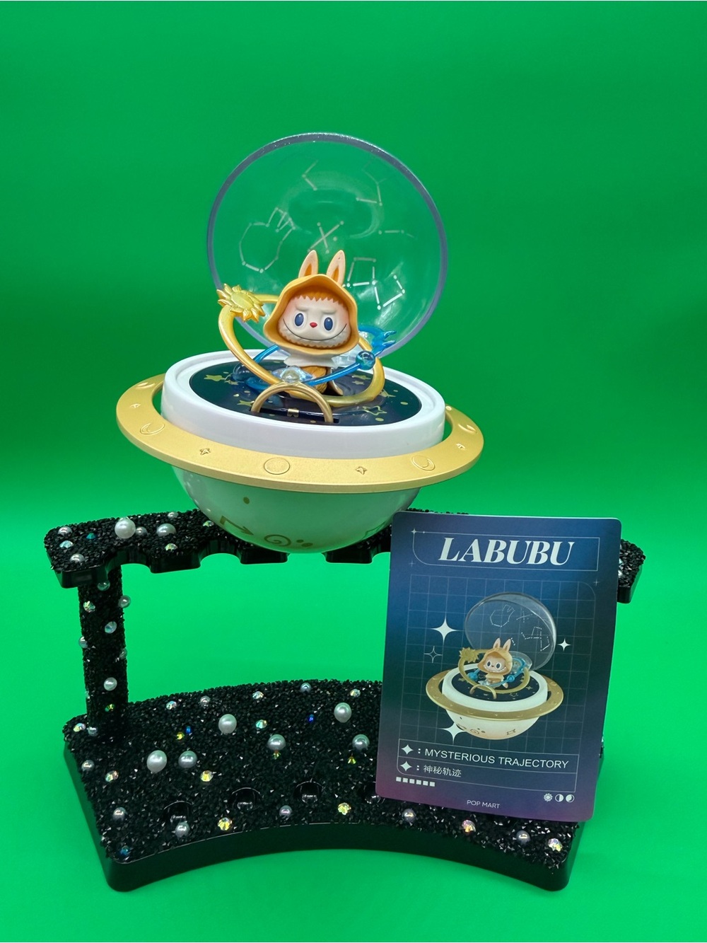 LABUBU Mysterious Trajectory Figure - Gold and White NO BOX